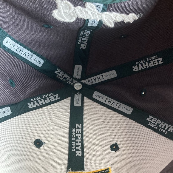 EUC Baylor University Bears BU Zephyr Snapback Hat Brand - Picture 11 of 12